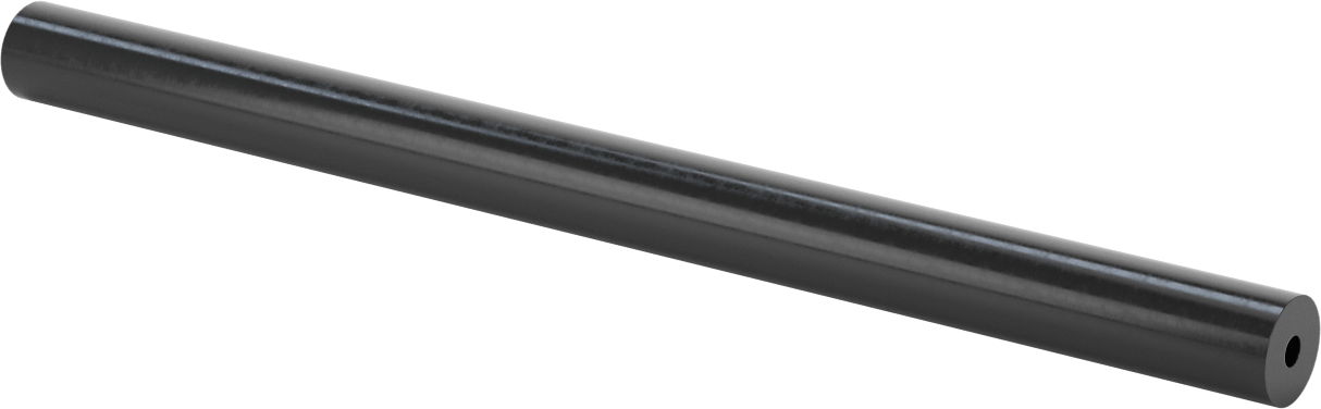 Aşınmaya Dayanıklı Poliüretan Kauçuk Yuvarlak Boru, 12-1/2" Uzunluk, 7/8" OD
