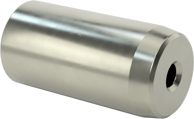 Metrik Presle Takılan Matkap Burcu, 2.500 mm ID, 10 mm OD, 20 mm Uzunluk, Bir Ucu Pahlı