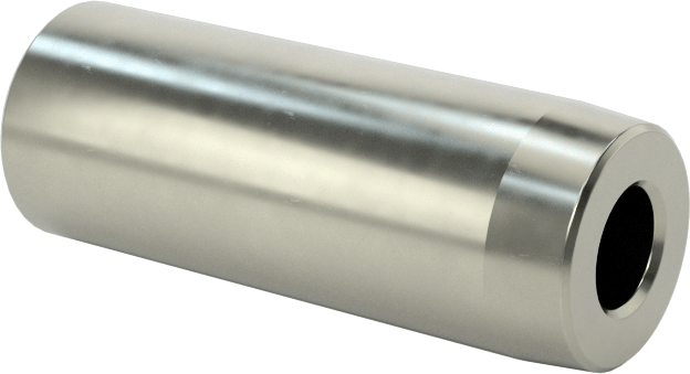 Metrik Presle Takılan Matkap Burcu, 2.8 mm ID, 6 mm OD, 16 mm Uzunluk, Bir Uçta Pah