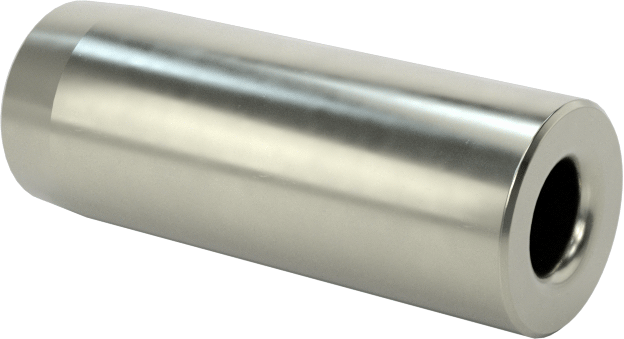 Metrik Presle Takılan Matkap Burcu, 2.8 mm ID, 6 mm OD, 16 mm Uzunluk, Bir Uçta Pah