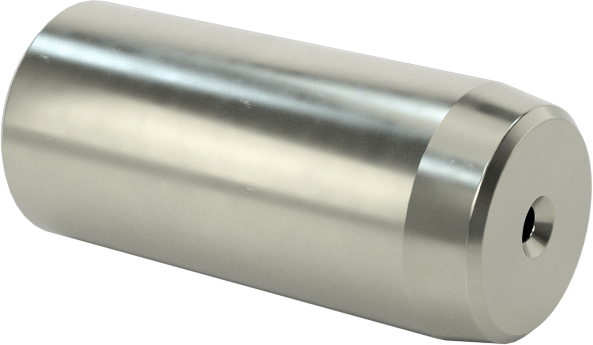 Metrik Presle Takılan Matkap Burcu, Bir Ucunda Pahlı, 0.550 mm ID, 4 mm OD, 9 mm Uzunluk