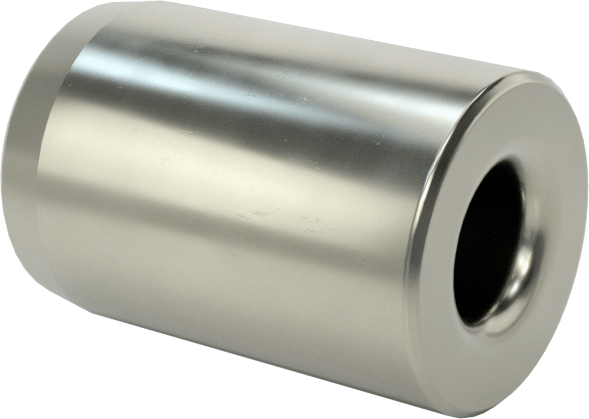 Metrik Presle Takılan Matkap Burcu, Bir Ucunda Pahlı, 1.750 mm ID, 4 mm OD, 6 mm Uzunluk