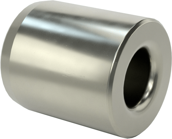 Metrik Presle Takılan Matkap Burcu, Bir Ucunda Pahlı, 3.300 mm ID, 7 mm OD, 8 mm Uzunluk