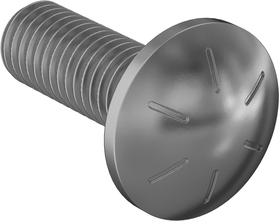 Yüksek Mukavemetli 8. Sınıf Çelik Kare Boyunlu Taşıma Cıvatası, 1/2"-13 Diş Boyutu, 1-1/2" Uzunluk