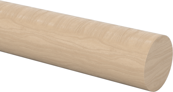 Akçaağaç Çubuk, 36" Uzunluk, 3/8" Çap