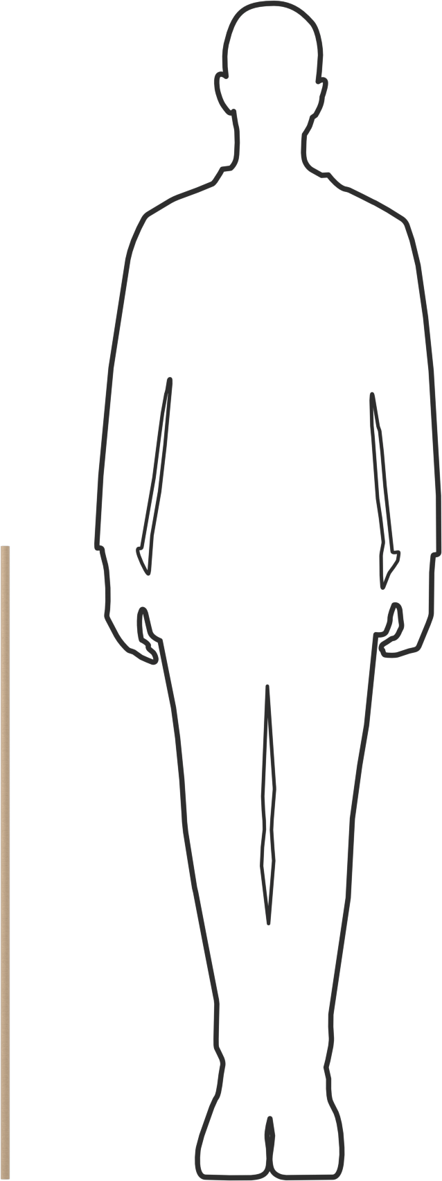 Akçaağaç Çubuk, 36" Uzunluk, 1/2" Çap