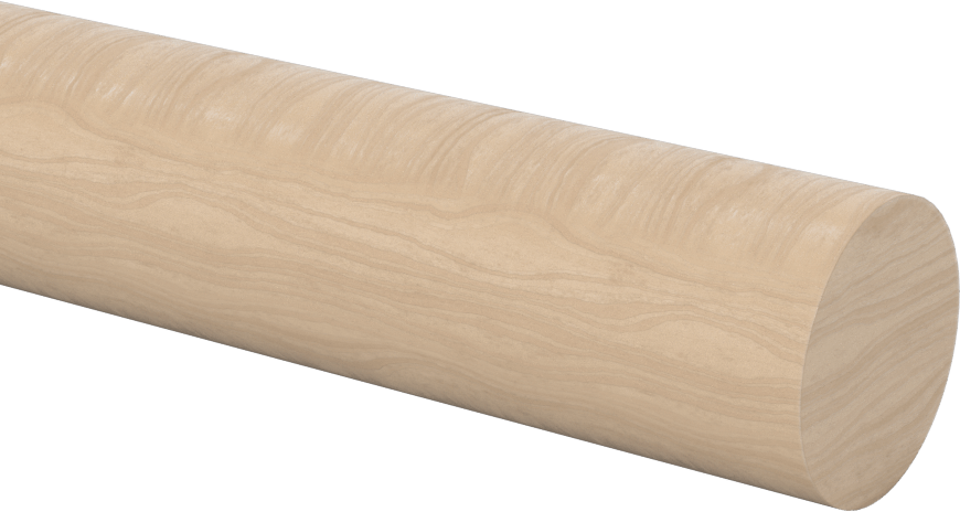 Akçaağaç Çubuk, 36" Uzunluk, 1" Çap