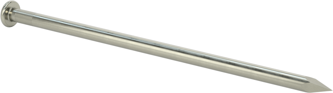 Ağır Hizmet Tipi Çiviler, Çelik, 10" Uzunluk