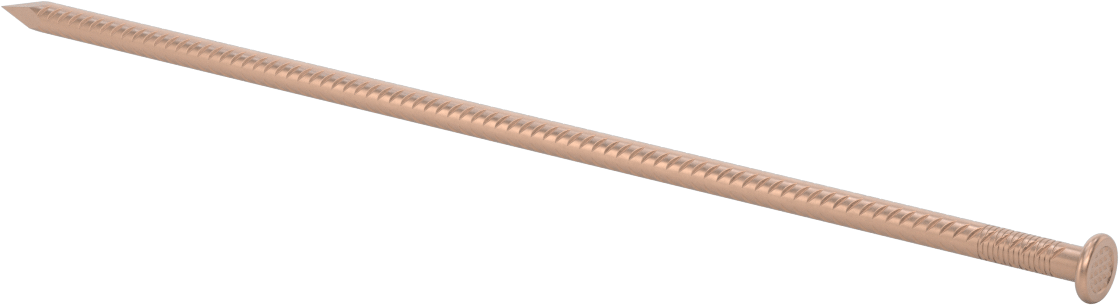 Ağır Hizmet Tipi Çiviler, Bakır, 10" Uzunluk
