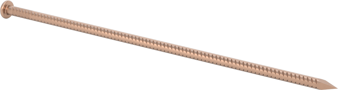 Ağır Hizmet Tipi Çiviler, Bakır, 10" Uzunluk