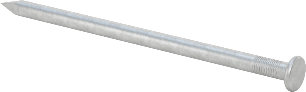 Ağır Hizmet Tipi Çiviler, Galvanizli Çelik, 10" Uzunluk