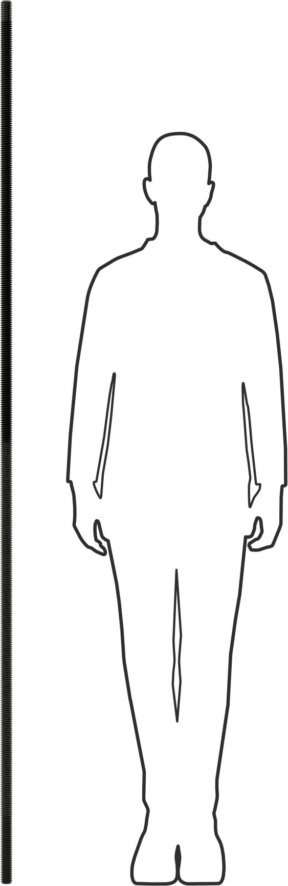 Metrik Kurşun Vida, M26 x 5 mm Diş, 2000 mm Uzunluk