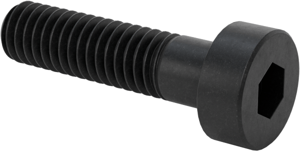 Alaşımlı Çelik Düşük Profilli Soket Başlı Vida, Girintili Altıgen, Siyah Oksit 8.8 Çelik, M4 x 0.7mm, 16 mm Uzunluk