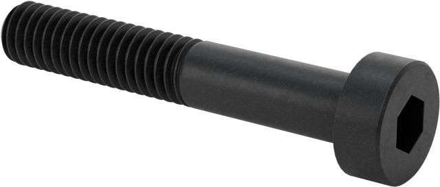 Alaşımlı Çelik Düşük Profilli Soket Başlı Vida, Girintili Altıgen, Siyah Oksit 8.8 Çelik, M4 x 0.7mm, 25 mm Uzunluk
