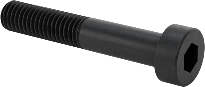 Alaşımlı Çelik Düşük Profilli Soket Başlı Vida, Girintili Altıgen, Siyah Oksit 8.8 Çelik, M5 x 0.8mm, 30 mm Uzunluk