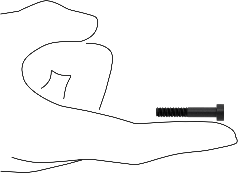 Alaşımlı Çelik Düşük Profilli Soket Başlı Vida, Girintili Altıgen, Siyah Oksit 8.8 Çelik, M5 x 0.8mm, 30 mm Uzunluk