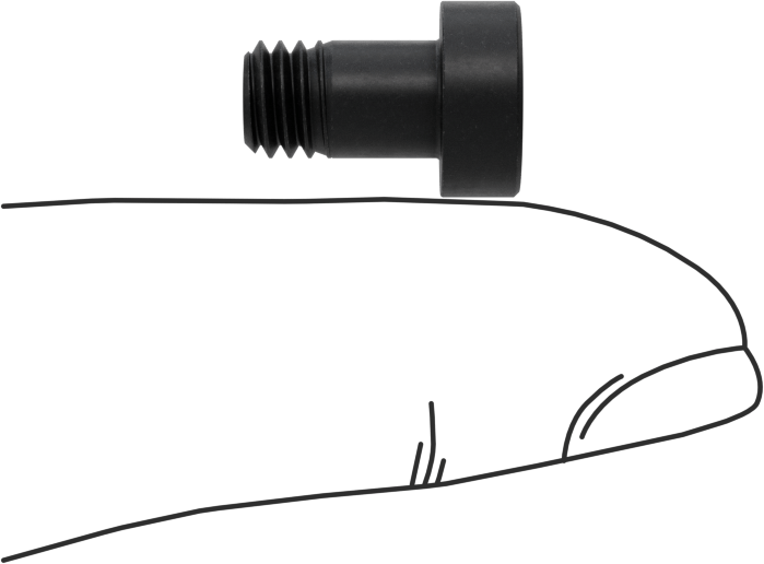 Alaşımlı Çelik Düşük Profilli Soket Başlı Vida, Girintili Altıgen, Siyah Oksit 8.8 Çelik, M6 x 1mm, 10 mm Uzunluk