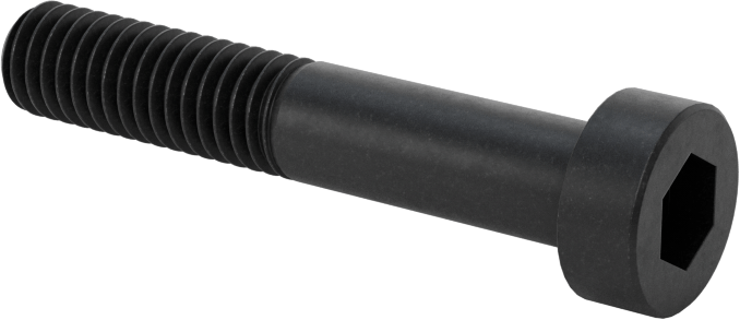 Alaşımlı Çelik Düşük Profilli Soket Başlı Vida, Girintili Altıgen, Siyah Oksit 8.8 Çelik, M6 x 1mm, 35 mm Uzunluk
