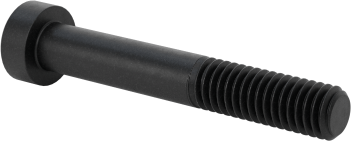 Alaşımlı Çelik Düşük Profilli Soket Başlı Vida, Girintili Altıgen, Siyah Oksit 8.8 Çelik, M6 x 1mm, 40 mm Uzunluk