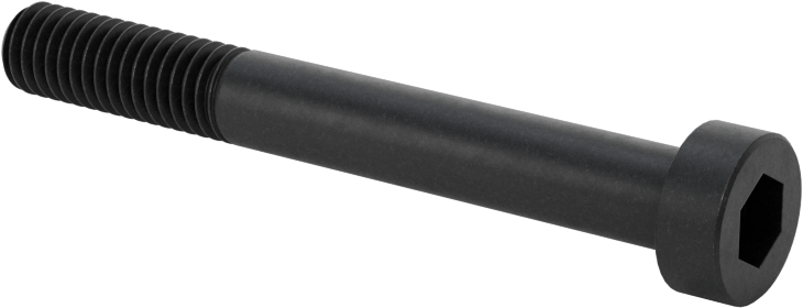 Alaşımlı Çelik Düşük Profilli Soket Başlı Vida, Girintili Altıgen, Siyah Oksit 8.8 Çelik, M6 x 1mm, 50 mm Uzunluk