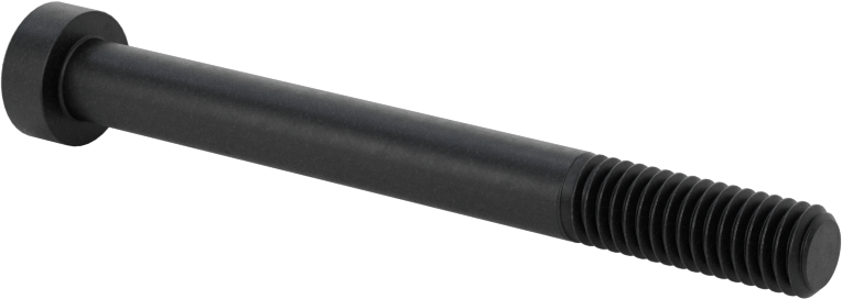 Alaşımlı Çelik Düşük Profilli Soket Başlı Vida, Girintili Altıgen, Siyah Oksit 8.8 Çelik, M6 x 1mm, 60 mm Uzunluk