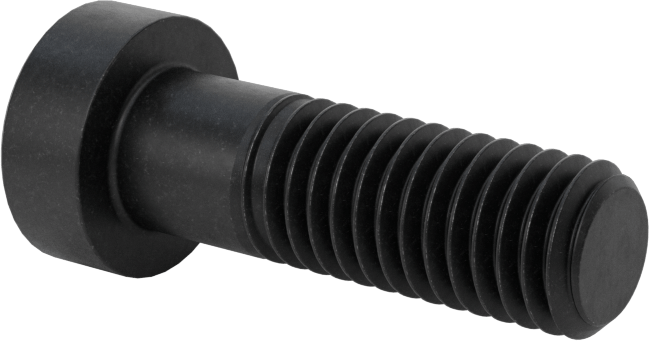 Alaşımlı Çelik Düşük Profilli Soket Başlı Vida, Girintili Altıgen, Siyah 10.9 Çelik, M8 x 1.25mm, 25 mm Uzunluk