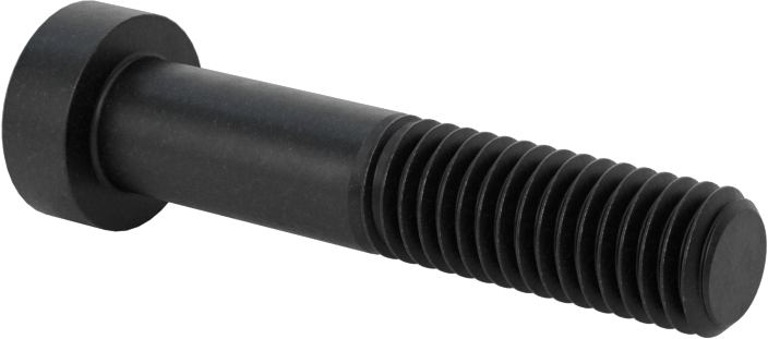 Alaşımlı Çelik Düşük Profilli Soket Başlı Vida, Girintili Altıgen, Siyah Oksit 8.8 Çelik, M8 x 1.25mm, 40 mm Uzunluk