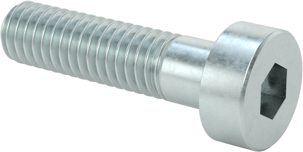 Alaşımlı Çelik Düşük Profilli Soket Başlı Vida, Girintili Altıgen, Çinko Kaplı 8.8 Çelik, M4 x 0.7mm, 16 mm Uzunluk