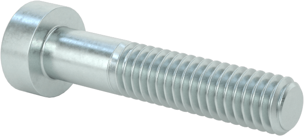Alaşımlı Çelik Düşük Profilli Soket Başlı Vida, Girintili Altıgen, Çinko Kaplı 8.8 Çelik, M4 x 0.7mm, 20 mm Uzunluk