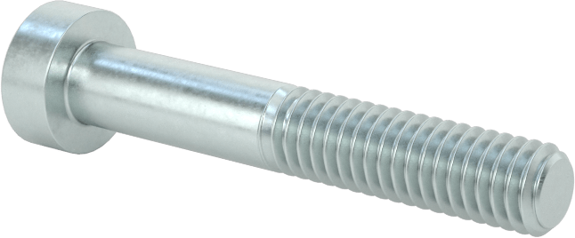 Alaşımlı Çelik Düşük Profilli Soket Başlı Vida, Girintili Altıgen, Çinko Kaplı 8.8 Çelik, M4 x 0.7mm, 25 mm Uzunluk