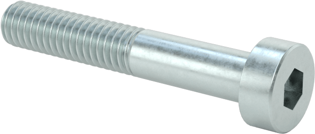 Alaşımlı Çelik Düşük Profilli Soket Başlı Vida, Girintili Altıgen, Çinko Kaplı 8.8 Çelik, M4 x 0.7mm, 25 mm Uzunluk