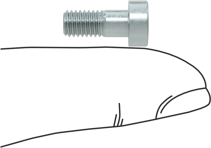 Alaşımlı Çelik Düşük Profilli Soket Başlı Vida, Girintili Altıgen, Çinko Kaplı 8.8 Çelik, M5 x 0.8mm, 12 mm Uzunluk