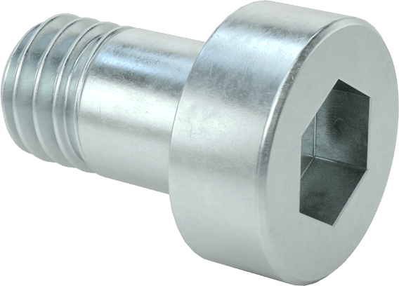 Alaşımlı Çelik Düşük Profilli Soket Başlı Vida, Girintili Altıgen, Çinko Kaplı 8.8 Çelik, M6 x 1mm, 10 mm Uzunluk
