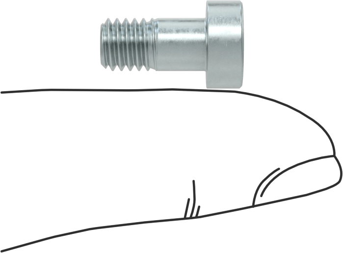 Alaşımlı Çelik Düşük Profilli Soket Başlı Vida, Girintili Altıgen, Çinko Kaplı 8.8 Çelik, M6 x 1mm, 12 mm Uzunluk