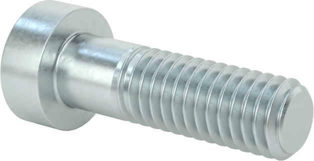 Alaşımlı Çelik Düşük Profilli Soket Başlı Vida, Girintili Altıgen, Çinko Kaplı 8.8 Çelik, M6 x 1mm, 20 mm Uzunluk