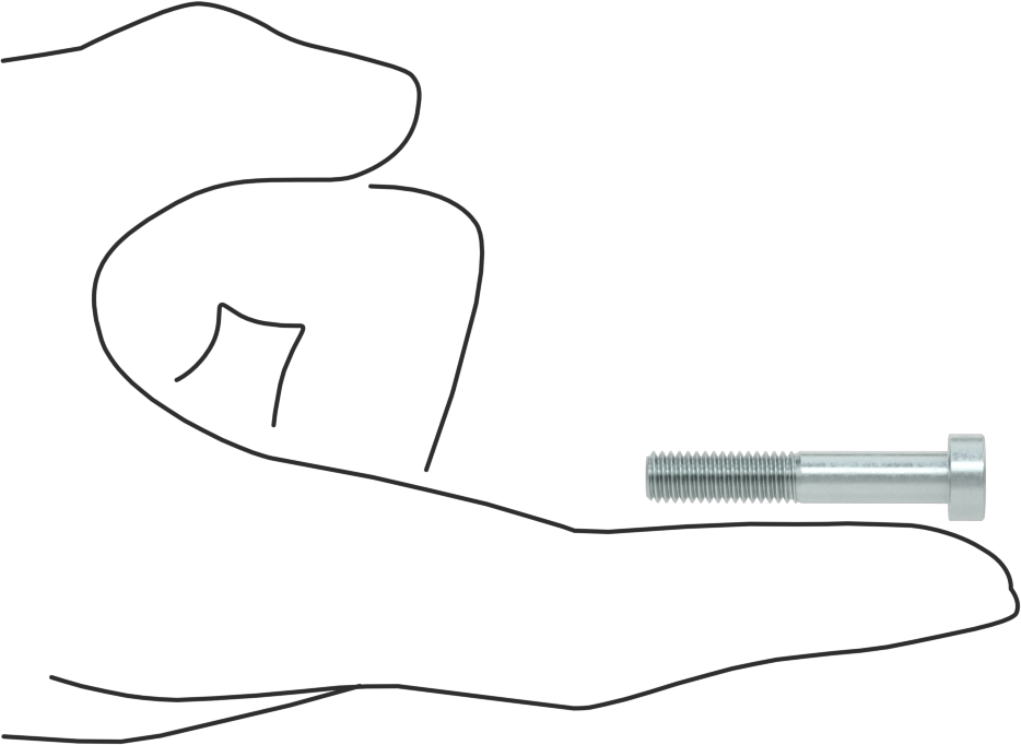 Alaşımlı Çelik Düşük Profilli Soket Başlı Vida, Girintili Altıgen, Çinko Kaplı 8.8 Çelik, M6 x 1mm, 35 mm Uzunluk