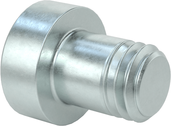 Alaşımlı Çelik Düşük Profilli Soket Başlı Vida, Girintili Altıgen, Çinko Kaplı 8.8 Çelik, M8 x 1.25mm, 10 mm Uzunluk