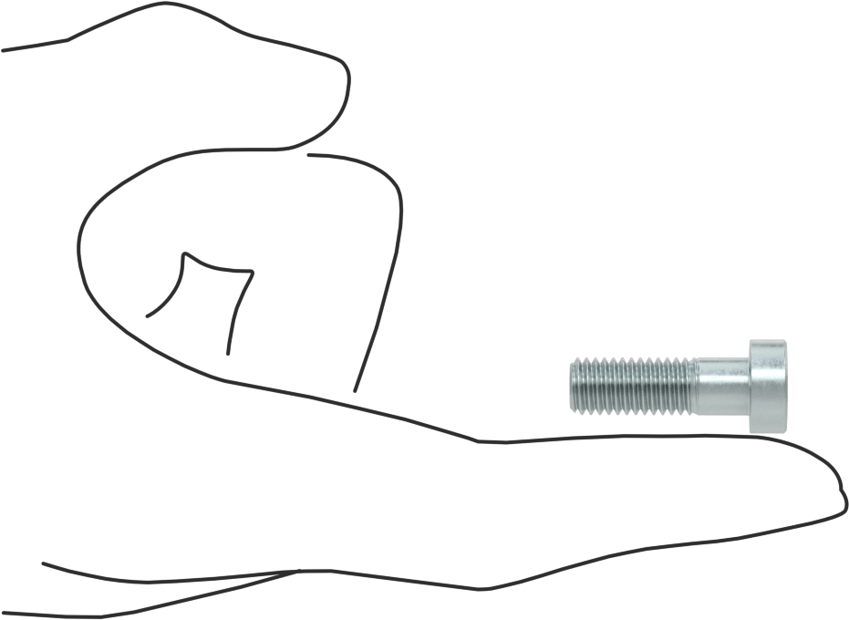 Alaşımlı Çelik Düşük Profilli Soket Başlı Vida, Girintili Altıgen, Çinko Kaplı 8.8 Çelik, M8 x 1.25mm, 25 mm Uzunluk