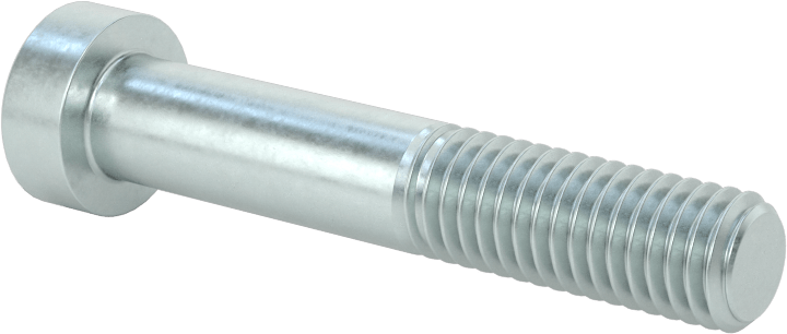 Alaşımlı Çelik Düşük Profilli Soket Başlı Vida, Girintili Altıgen, Çinko Kaplı 8.8 Çelik, M8 x 1.25mm, 45 mm Uzunluk