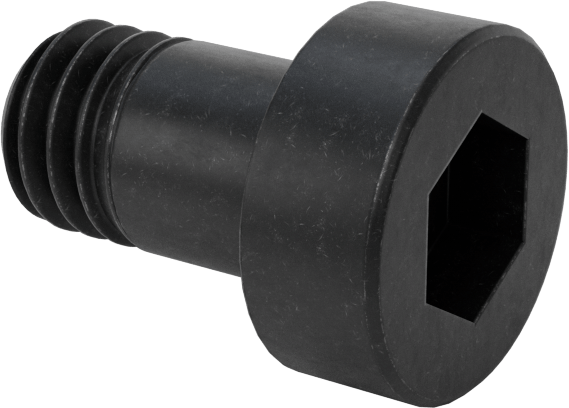 Alaşımlı Çelik Düşük Profilli Soket Başlı Vida, Girintili Altıgen, Siyah Oksit 10.9 Çelik, M6 x 1mm, 10 mm Uzunluk
