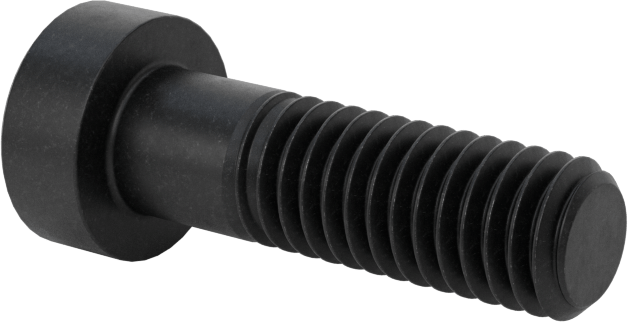 Alaşımlı Çelik Düşük Profilli Soket Başlı Vida, Girintili Altıgen, Siyah Oksit 10.9 Çelik, M6 x 1mm, 20 mm Uzunluk