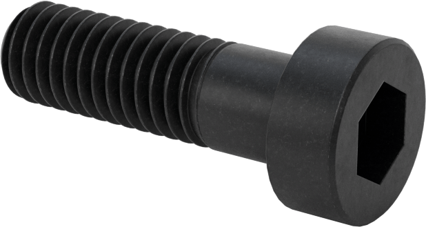 Alaşımlı Çelik Düşük Profilli Soket Başlı Vida, Girintili Altıgen, Siyah Oksit 10.9 Çelik, M6 x 1mm, 20 mm Uzunluk