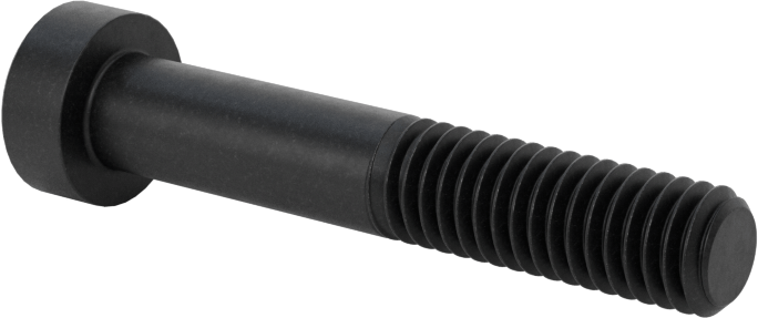 Alaşımlı Çelik Düşük Profilli Soket Başlı Vida, Girintili Altıgen, Siyah Oksit 10.9 Çelik, M6 x 1mm, 35 mm Uzunluk
