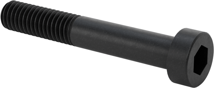 Alaşımlı Çelik Düşük Profilli Soket Başlı Vida, Girintili Altıgen, Siyah Oksit 10.9 Çelik, M6 x 1mm, 40 mm Uzunluk