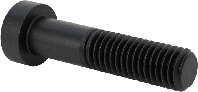 Alaşımlı Çelik Düşük Profilli Soket Başlı Vida, Girintili Altıgen, Siyah 10.9 Çelik, M8 x 1.25mm, 35 mm Uzunluk