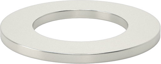 1008-1010 Karbon Çelik Geniş Kenarlı Şim, 0,075“ Kalınlık x 3/4” İç Çap x 1-1/4" Dış Çap
