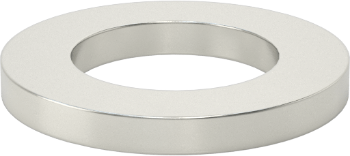 1008-1010 Karbon Çelik Geniş Kenarlı Şim, 0,134“ Kalınlık x 3/4” İç Çap x 1-1/4" Dış Çap