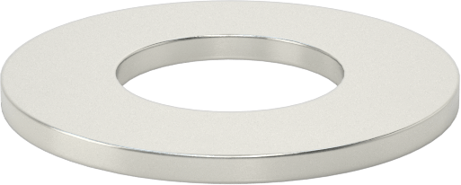 1008-1010 Karbon Çelik Geniş Kenarlı Şim, 0,075“ Kalınlık x 5/8” İç Çap x 1-1/4" Dış Çap