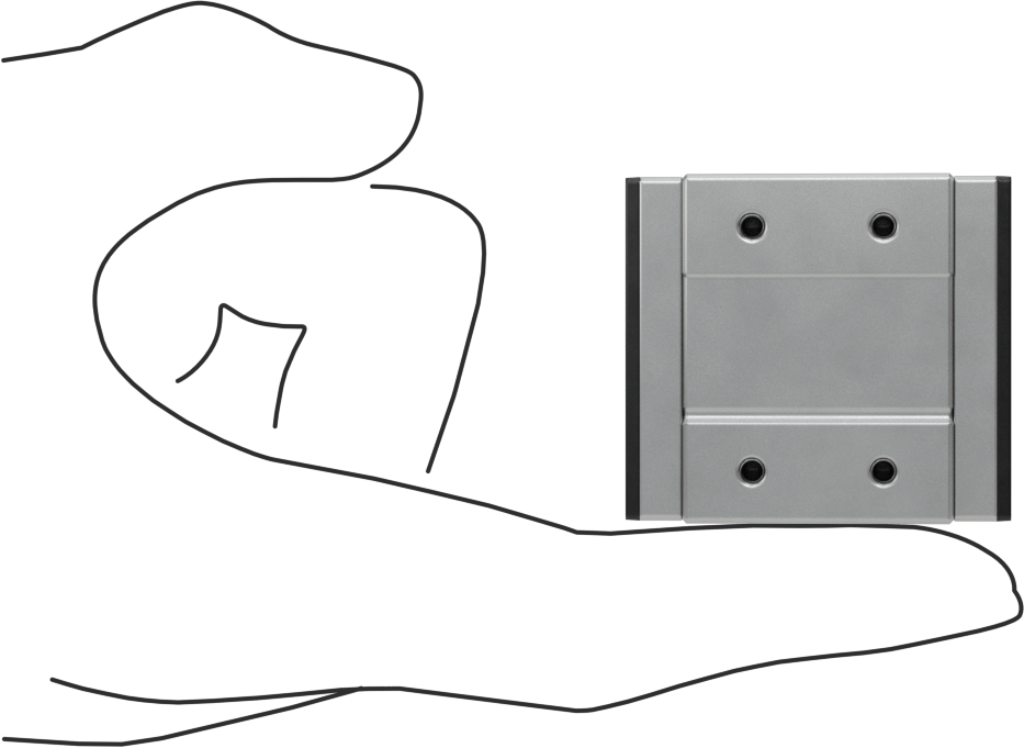 Korozyona Dayanıklı Bilyalı Rulman Taşıyıcı, 24 mm Genişlikte Ray için