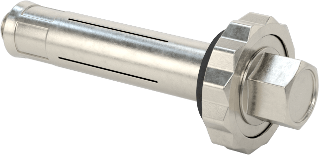 Altıgen Tahrikli Perçinler, Çelik, 5/16" Altıgen Genişlik, 0,062“-0,25” Malzeme Kalınlığı için